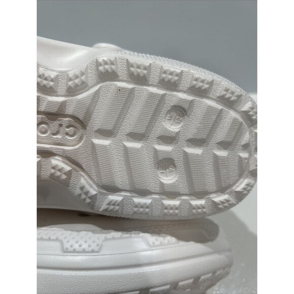 Crocs White Neo Puff Boots M10 W12 White Fleece Lined Comfort - Picture 13 of 13